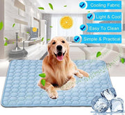 Breathable Ice Silk Cooling Pet Pad for Dogs & Cats